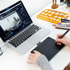 Bảng vẽ Wacom Intuos S (Bluetooth, Green) CTL-4100WL/E