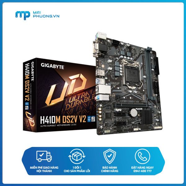 Bo mạch chủ Gigabyte GA-H410M-DS2V V2