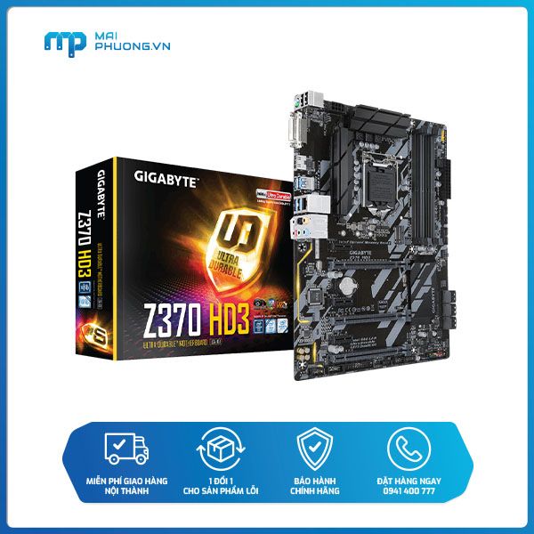 Bo mạch chủ Gigabyte Ga Z370 HD3