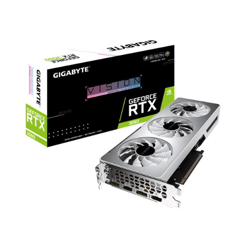 Card màn hình Gigabyte Geforce RTX 3060 vision OC 12G V2 LHR ( GV-N3060VISION OC-12GD )