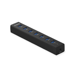 Bộ chia USB HUB 7 cổng USB 3.0 Orico H7013-U3-AD-BK