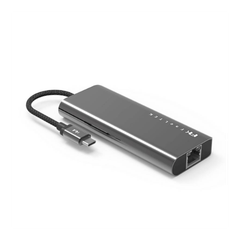 Cổng chuyển đổi 6-in-1 USB-C  Xám HCM006APWW2F Feeltek
