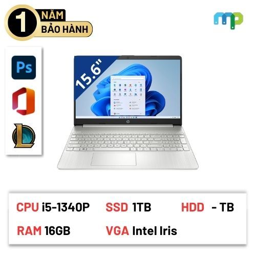 Laptop HP 15-eg3062TU I5-1340P/16GB/SSD 1TB/15.0