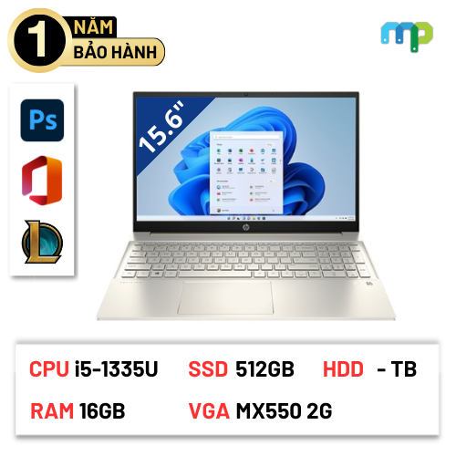 Laptop HP Pavilion 15-eg3033TX (i5-1335U/ 16GB/ 512GB SSD/ 15.6