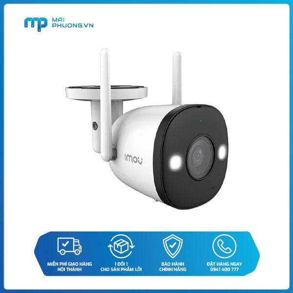 Camera Ngoài trời IMOU Bullet 2C IPC-F42P 4Mpx có mic