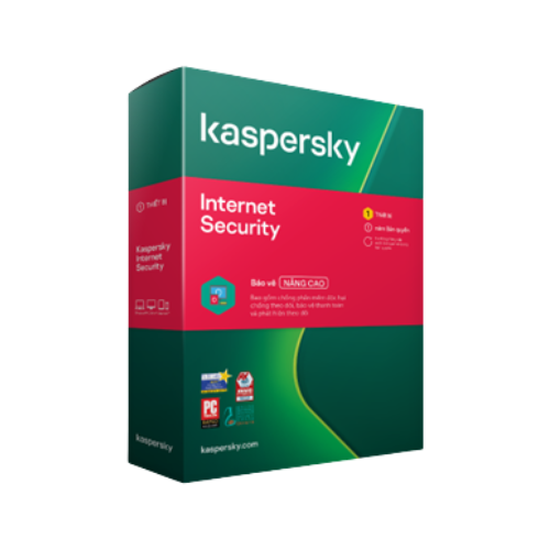 Phần Mềm Kaspersky Internet Security -1 Users (KL19394CAFS)