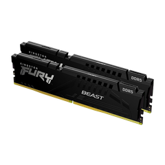 Bộ nhớ trong RAM Kingston Fury Beast 32GB (2x16GB) DDR5 4800MHz (KF548C38BBK2-32)