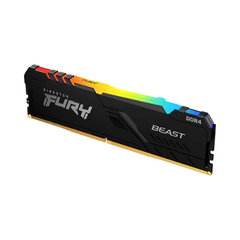 Bộ nhớ trong Kingston Fury 8GB D4-3200U C16 Beast RGB Black- KF432C16BBA/8