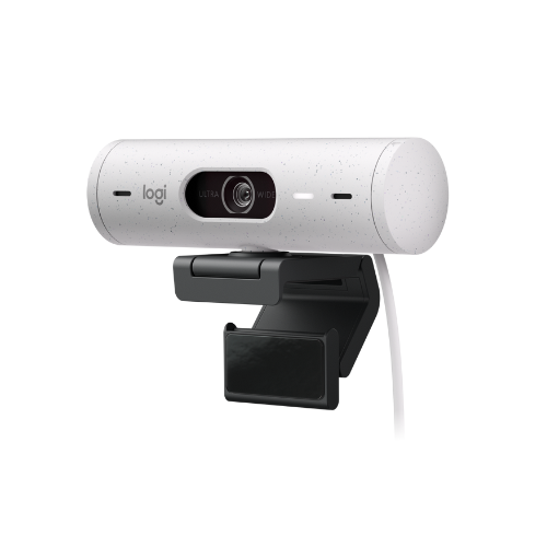 Webcam Logitech BRIO 500 Full HD/ Trắng