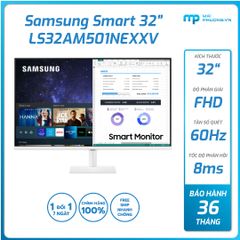 Màn hình Smart monitor Samsung 32 inch/FHD/VA/60Hz LS32AM501NEXXV