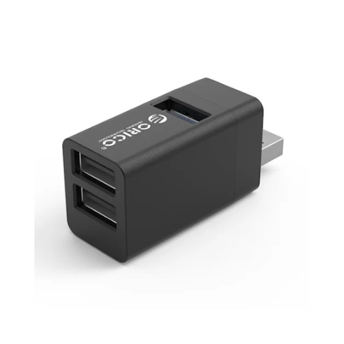 Bộ chia USB HUB 3 cổng USB 3.0 Orico MINI-U32L-BK-BP