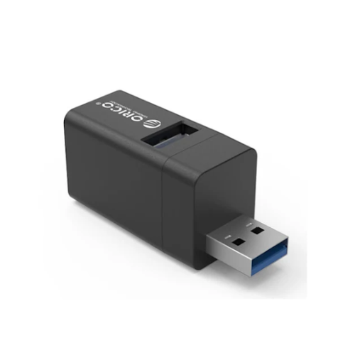 Bộ chia USB HUB 3 cổng USB 3.0 Orico MINI-U32L-BK-BP