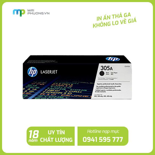 Mực In Laser Hp 305A (Ce410A) Black