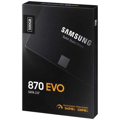 Ổ cứng gắn trong SSD Samsung 870 EVO 500GB SATA III - MZ-77E500BW