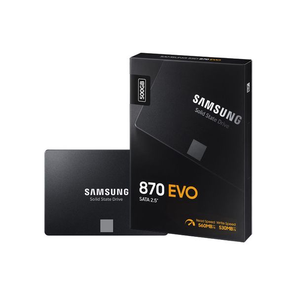 Ổ cứng gắn trong SSD Samsung 870 EVO 500GB SATA III - MZ-77E500BW