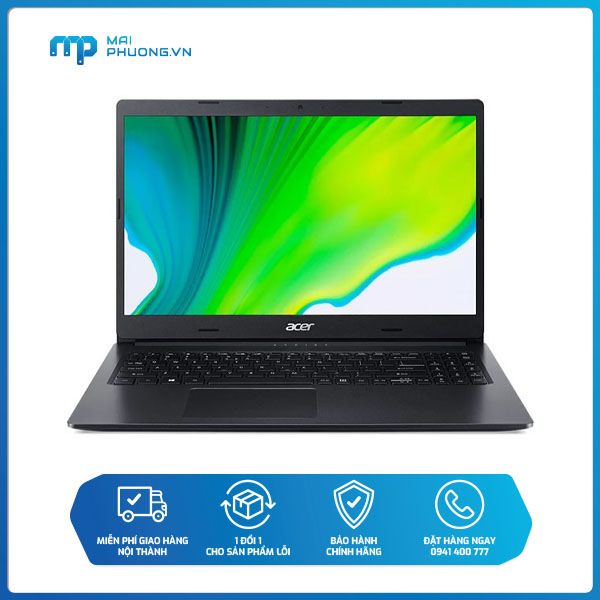 Laptop ACER 315 3939 (Core i3-1115G4/ 8GB/ 256G SSD/ 15.6FHD/ Đen/ Win10)