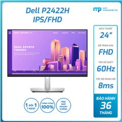 Màn Hình Dell P2422H (24 inch IPS/FHD/60Hz/8ms/VGA+HDMI+DisplayPort/36T)