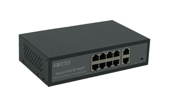 8-Port 10/100Mbps PoE Switch APTEK SF1082P