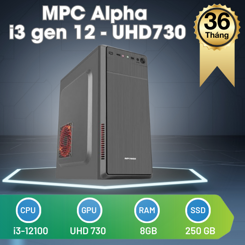 PC MPC Alpha i3 gen 12 - UHD730