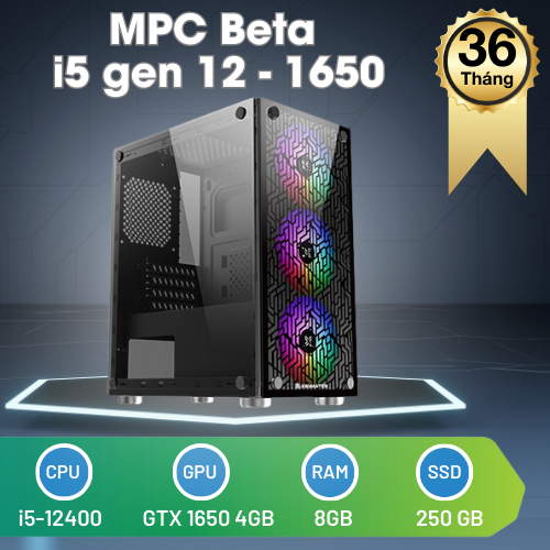 PC MPC Beta i5 gen 12 - 1650