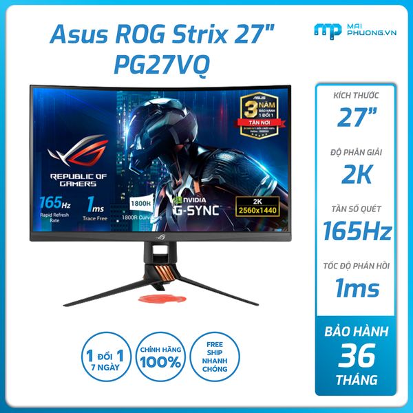 Màn hình Asus ROG SWIFT Gaming 27 inch PG27VQ