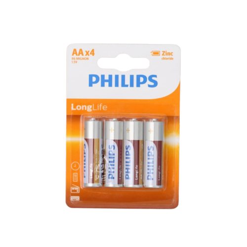 Pin Carbon AA Philips R6L4B/97 (1 viên)