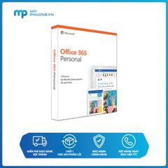 Phần Mềm Microsoft Office 365 personal English APAC EM 1YR Medialess P4 ( QQ2-00807 )