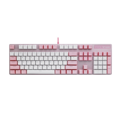 Bàn phím Cơ Rapoo V500 Pro Pink White (Brown Switch)