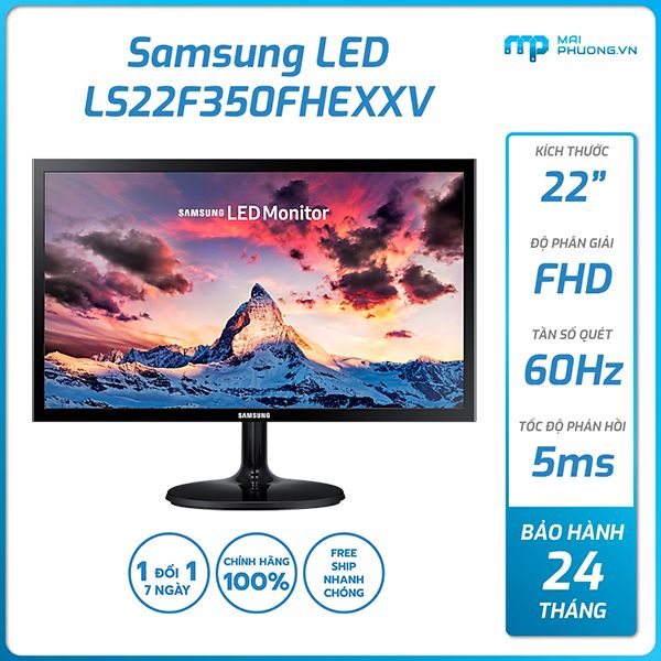 Màn hình LCD SAMSUNG 22 inch LS22F350FHEXXV