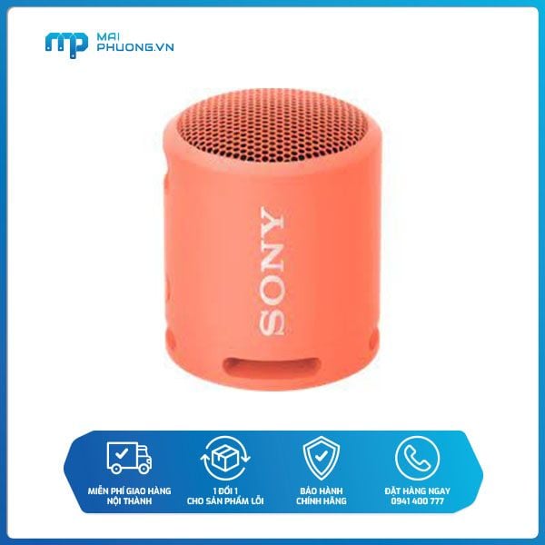 Loa Bluetooth Sony SRS-XB13/Pink