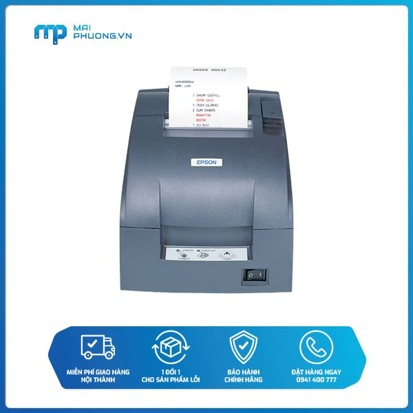 Máy in hóa đơn Bill Printer EPSON TM-U220 Type B