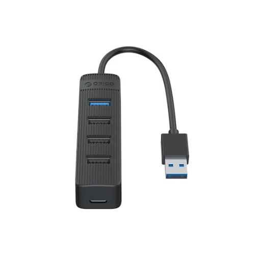 Bộ chia USB HUB 4 cổng USB 3.0 Orico TWU3-4A-BK