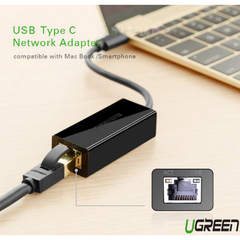 Bộ chuyển đổi Type-C to LAN Ugreen 50307