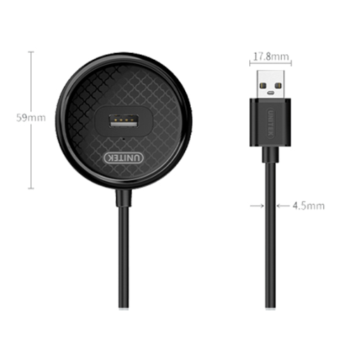 Bộ chia USB 4 cổng 2.0 1.2m Unitek H200DBK