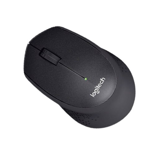 Chuột Silent không dây Logitech M331 ĐEN