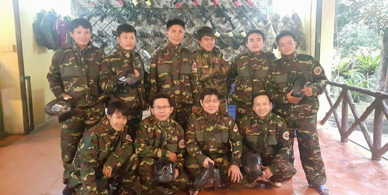 trò chơi bắn súng sơn