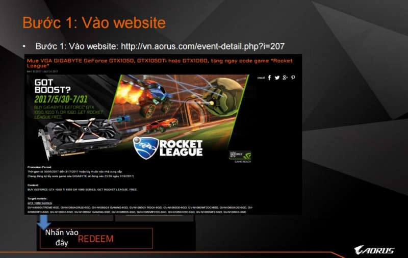  










				







ThemeSyntaxError[Illegal template name snippet_code]
 Lấy Code Game chương trình Cùng VGA Gigabyte trải nghiệm ngay Rocket League (1a)