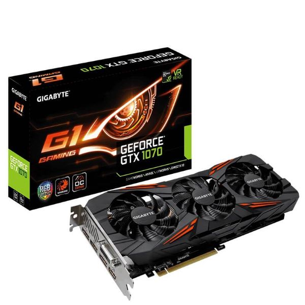 Card Màn Hình Gigabyte GTX 1070 N1080G1 GAMING-8GD