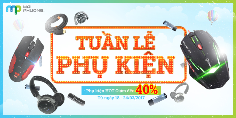 Khuyến mãi tuần lễ Phụ Kiện