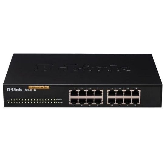 Switch D-Link 16 Ports DES-1016A