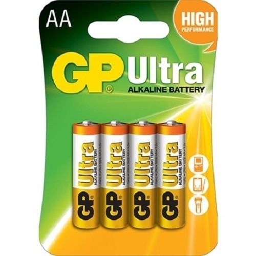 Pin AA GP Ultra Alkaline 1.5v x4 - (15AU-U4)