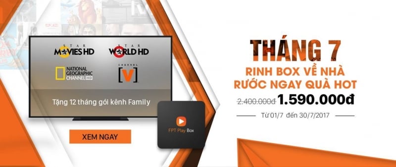 Tặng ngay gói kênh FAMILY và gói kênh bản quyền Ngoại hạng Anh