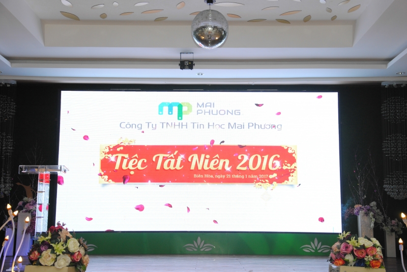 Tiệc tất niên 2016 Công ty TNHH Tin học Mai Phương