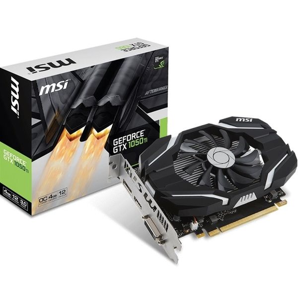 Cạc màn hình MSI GTX1050 Ti 4G OCV1