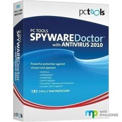 Phần Mềm Diệt Virus Pc Tools  Spyware Doctor Antivirus Security 2010 3 User (Cd+The)