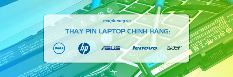 Thay pin laptop chính hãng