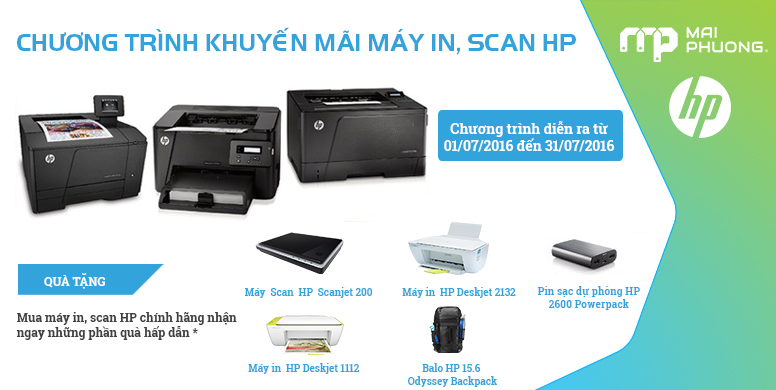 khuyen mai mai phuong uu dai cuc lon khi mua may in may scan hp tai bien hoa