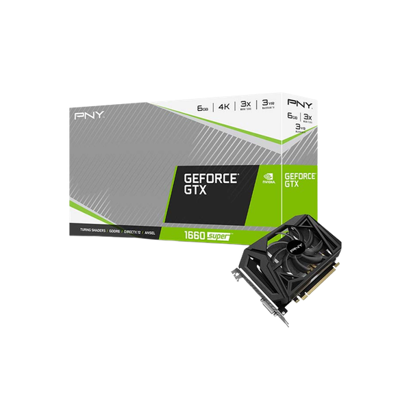 Card màn hình GTX 1660 Super 6Gb GDDR6 VCG16606SSFBBP PNY