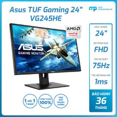 Màn Hình ASUS TUF Gaming 24 inch /75Hz/FullHD/AMD FreeSync/1ms VG245HE