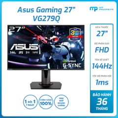 Màn hình ASUS GAMING VG279Q 27.0 inch/Full HD/IPS/HDMI/Display Port/DVI-D/144Hz/1ms/2xLoa 2.0W/ĐEN